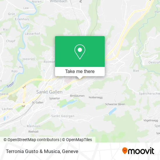 Terronia Gusto & Musica map