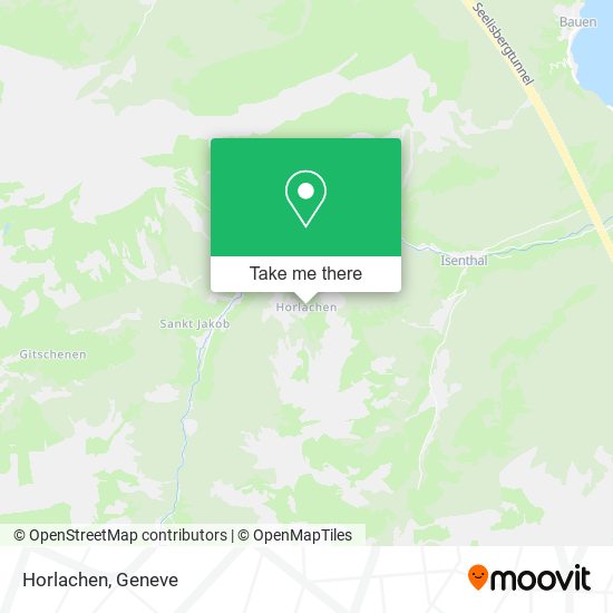 Horlachen map