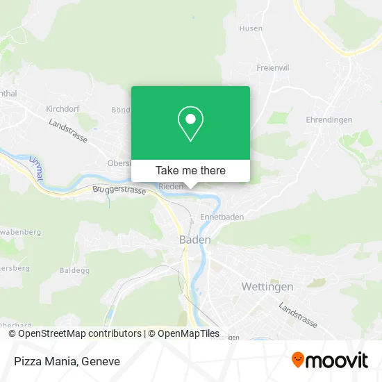 Pizza Mania map