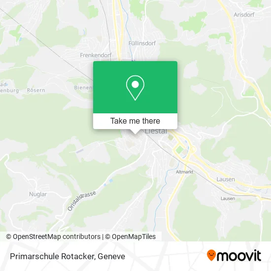 Primarschule Rotacker map