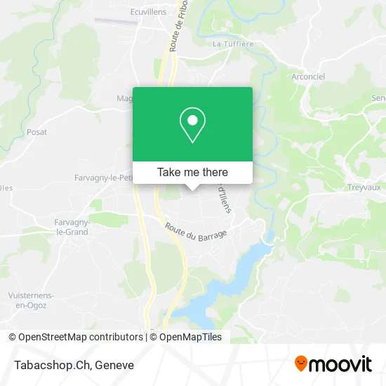 Tabacshop.Ch map