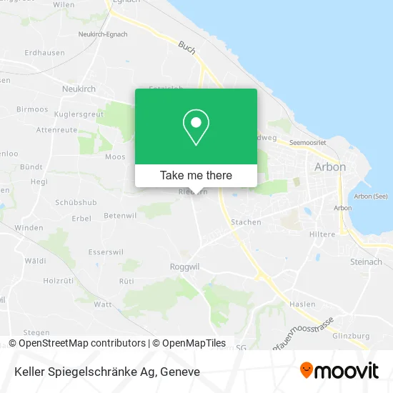 Keller Spiegelschränke Ag map