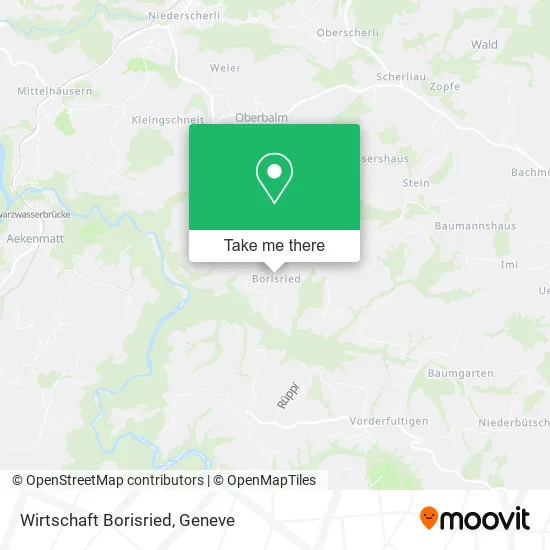 Wirtschaft Borisried map