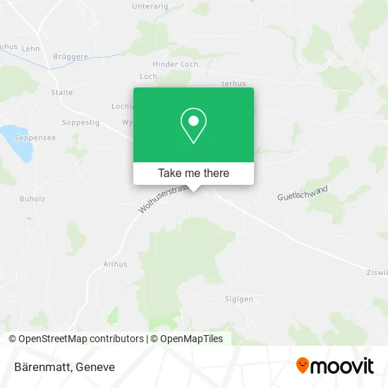 Bärenmatt map