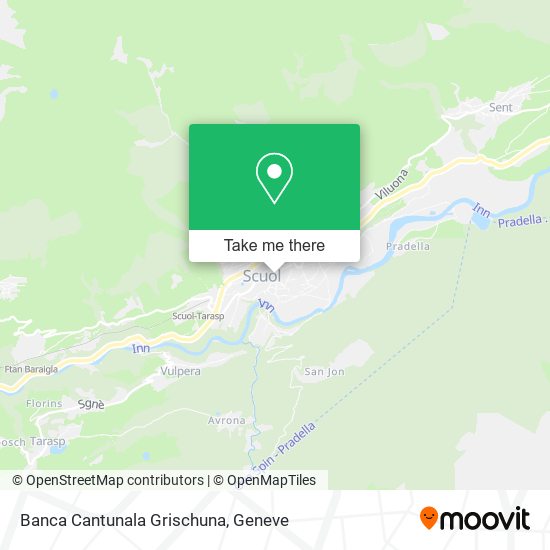 Banca Cantunala Grischuna map