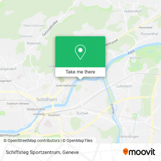 Schiffsteg Sportzentrum map