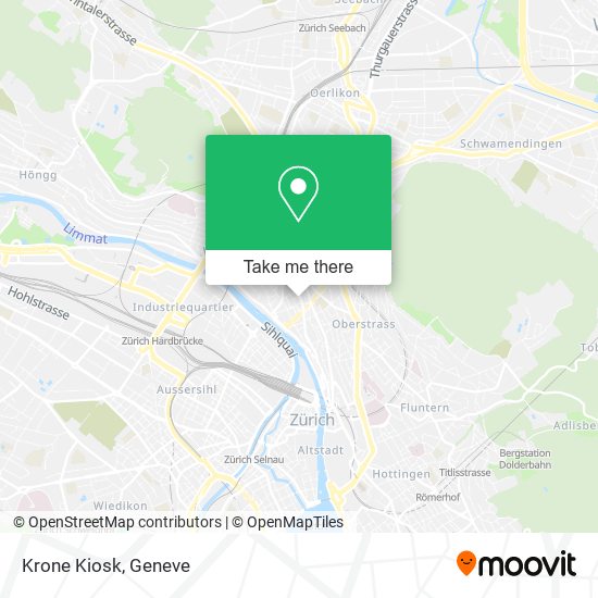 Krone Kiosk map