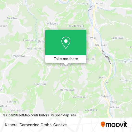 Käserei Camenzind Gmbh map