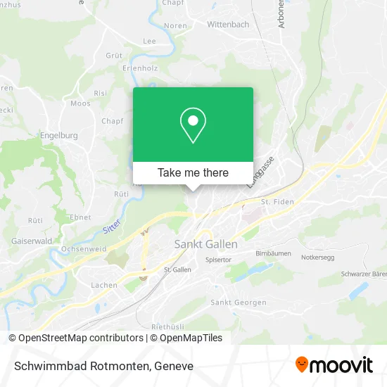 Schwimmbad Rotmonten map