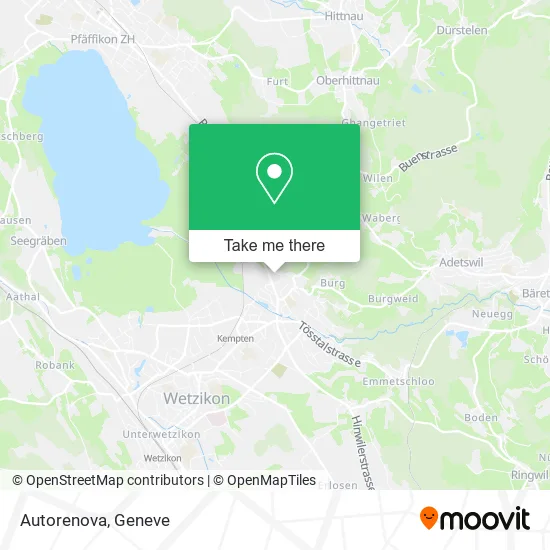 Autorenova map