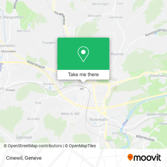 Cinewil map