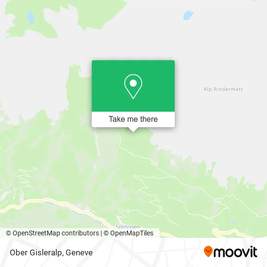 Ober Gisleralp map