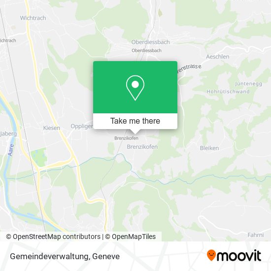 Gemeindeverwaltung map