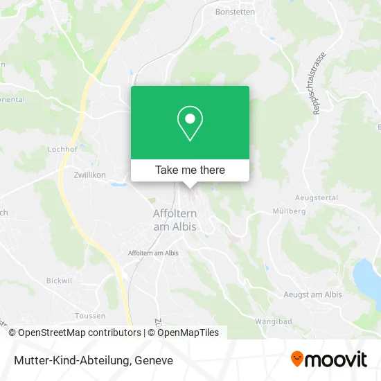 Mutter-Kind-Abteilung map