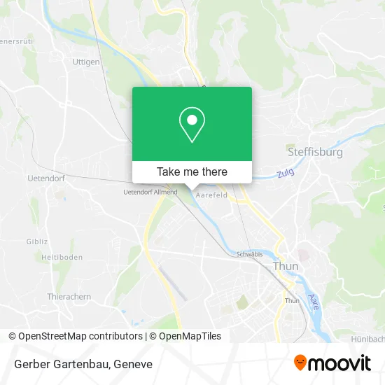 Gerber Gartenbau map