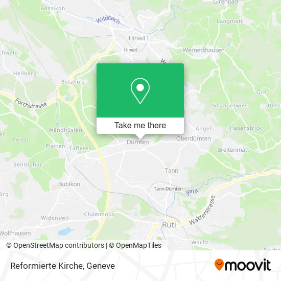 Reformierte Kirche map