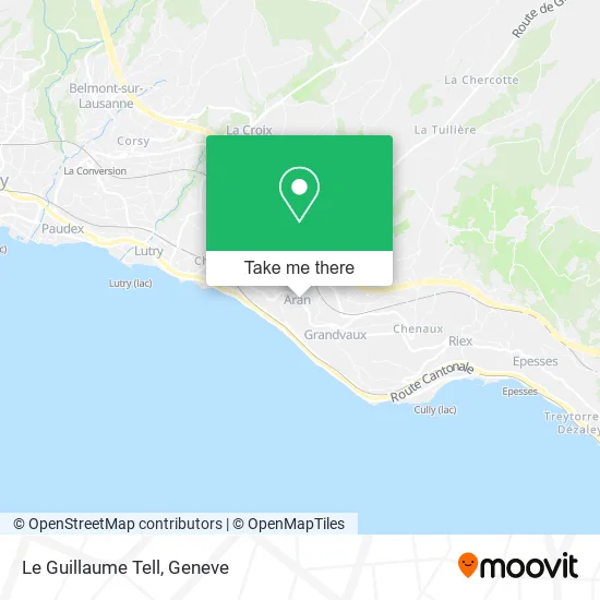 Le Guillaume Tell map