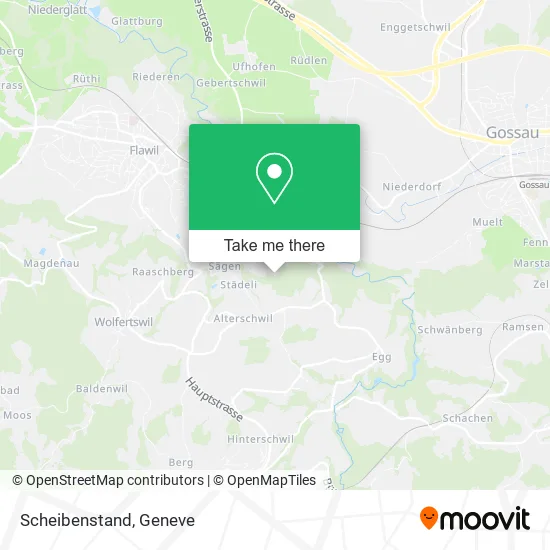 Scheibenstand map