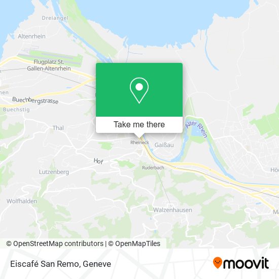 Eiscafé San Remo map