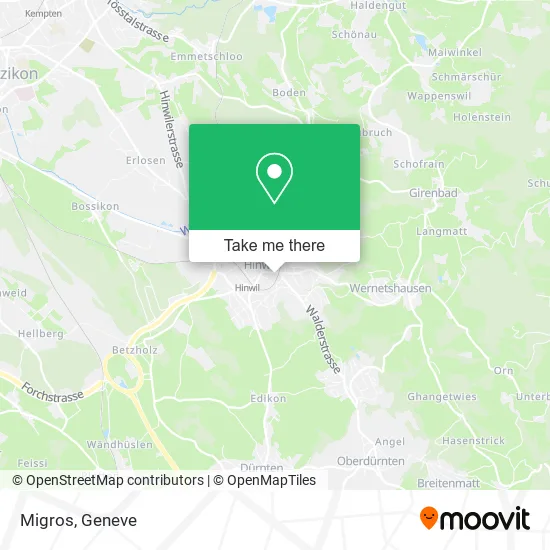 Migros map