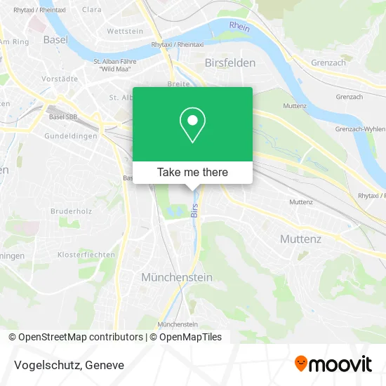 Vogelschutz map