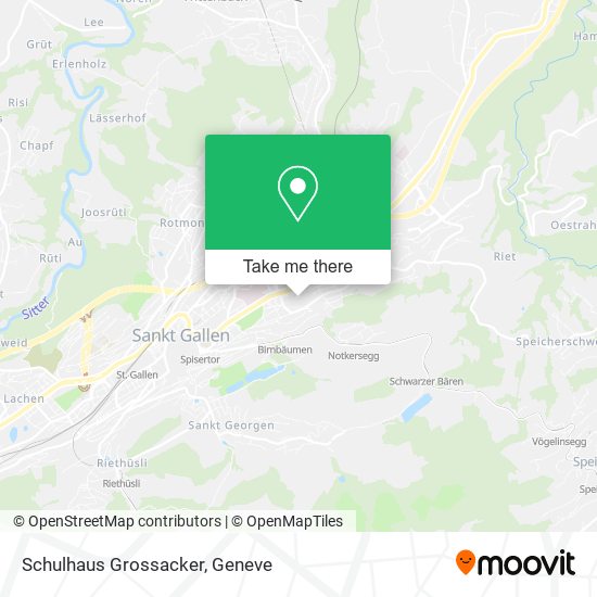 Schulhaus Grossacker map