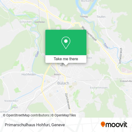 Primarschulhaus Hohfuri map