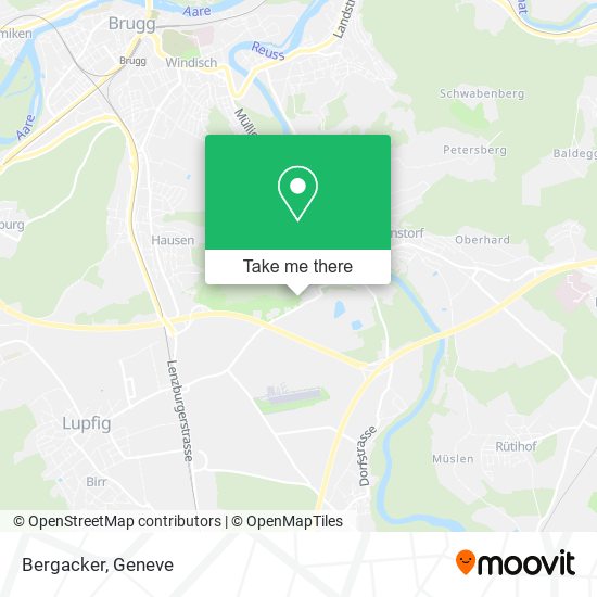 Bergacker map
