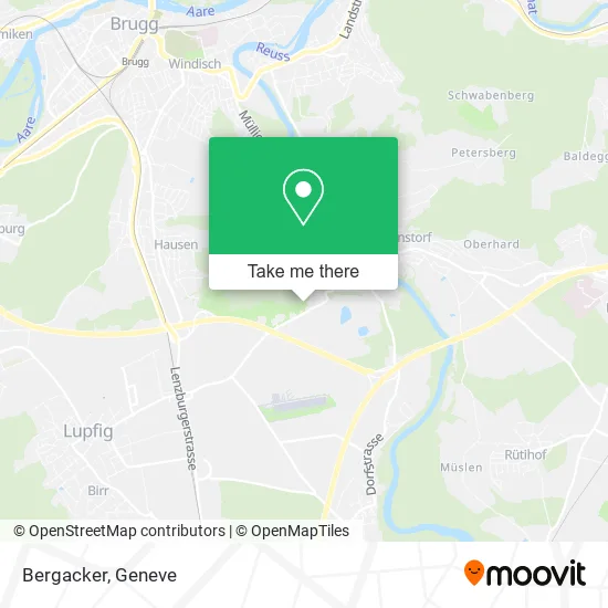 Bergacker map