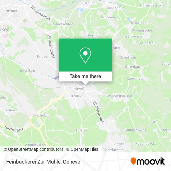 Feinbäckerei Zur Mühle map