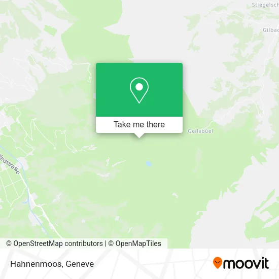 Hahnenmoos map