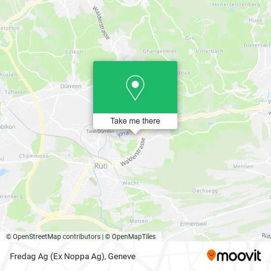 Fredag Ag (Ex Noppa Ag) map