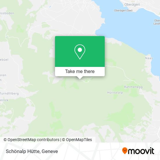 Schönalp Hütte map