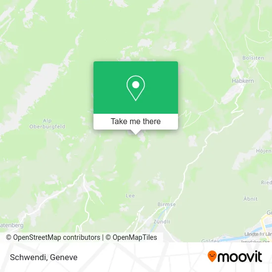 Schwendi map