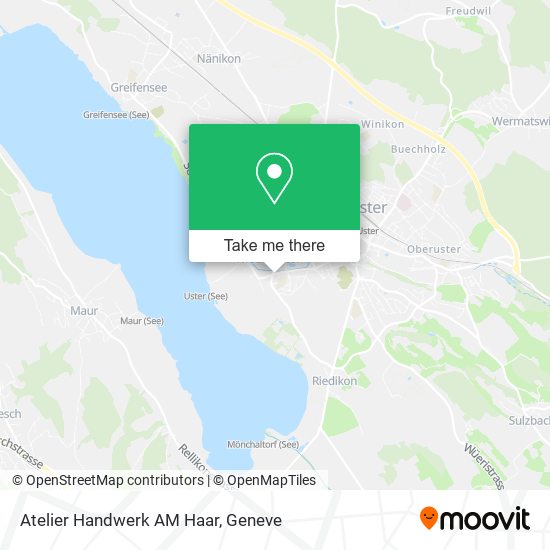Atelier Handwerk AM Haar map