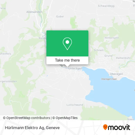 Hürlimann Elektro Ag map