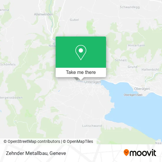 Zehnder Metallbau map