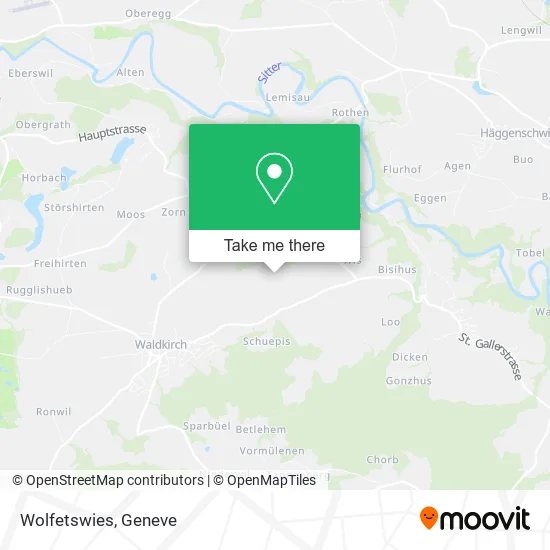 Wolfetswies map