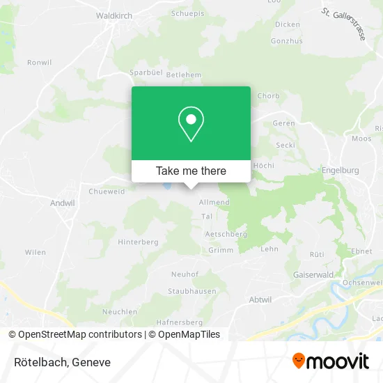 Rötelbach map
