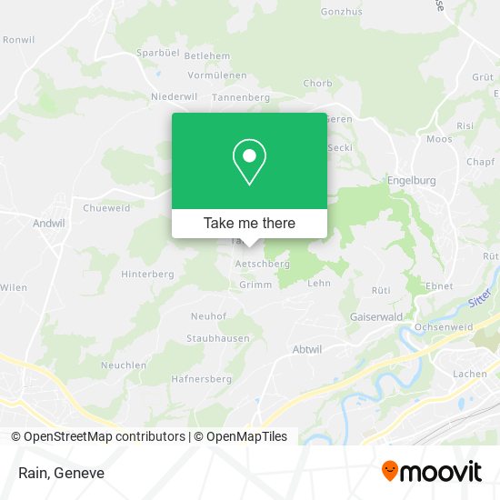 Rain map