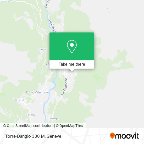 Torre-Dangio 300 M map