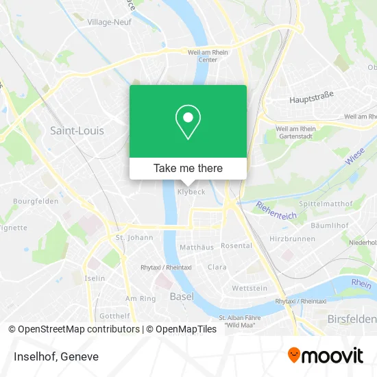 Inselhof map