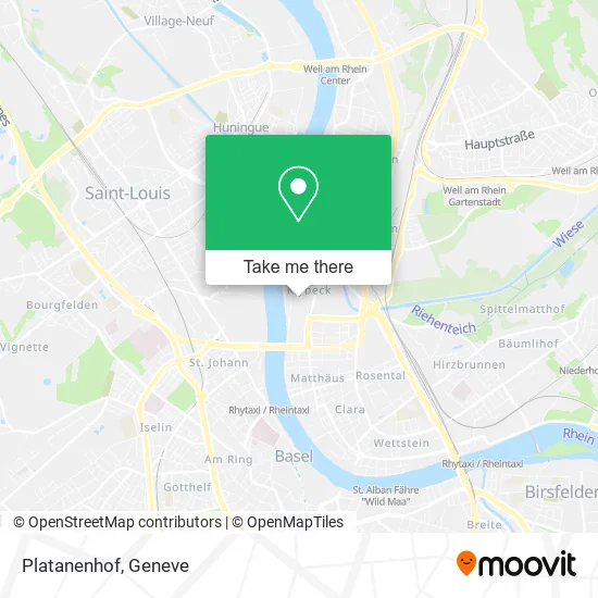 Platanenhof map