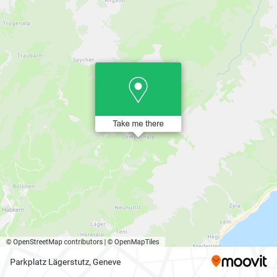 Parkplatz Lägerstutz map