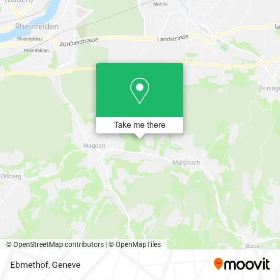Ebmethof map