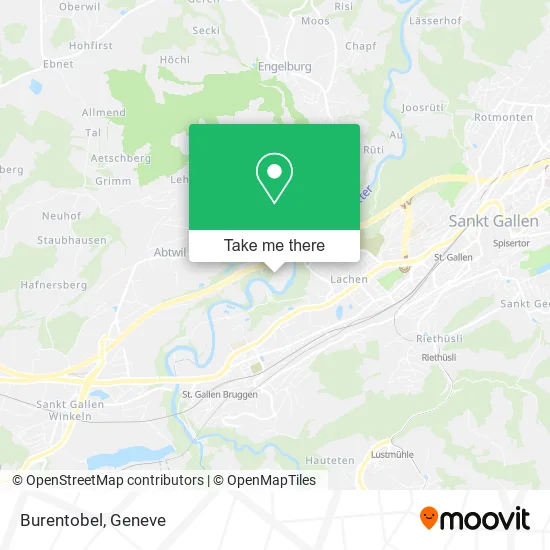 Burentobel map
