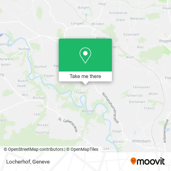 Locherhof map