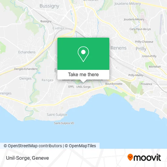 Unil-Sorge map
