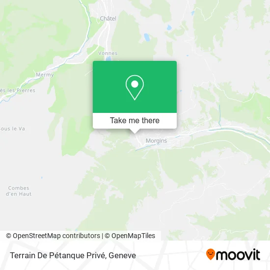 Terrain De Pétanque Privé map