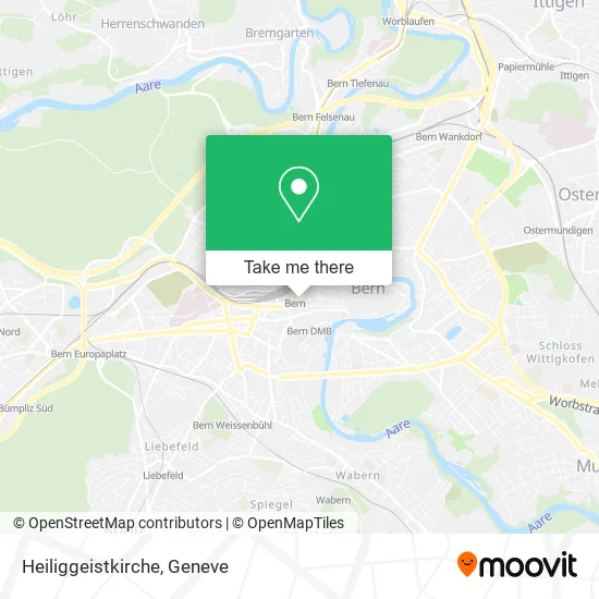 Heiliggeistkirche map